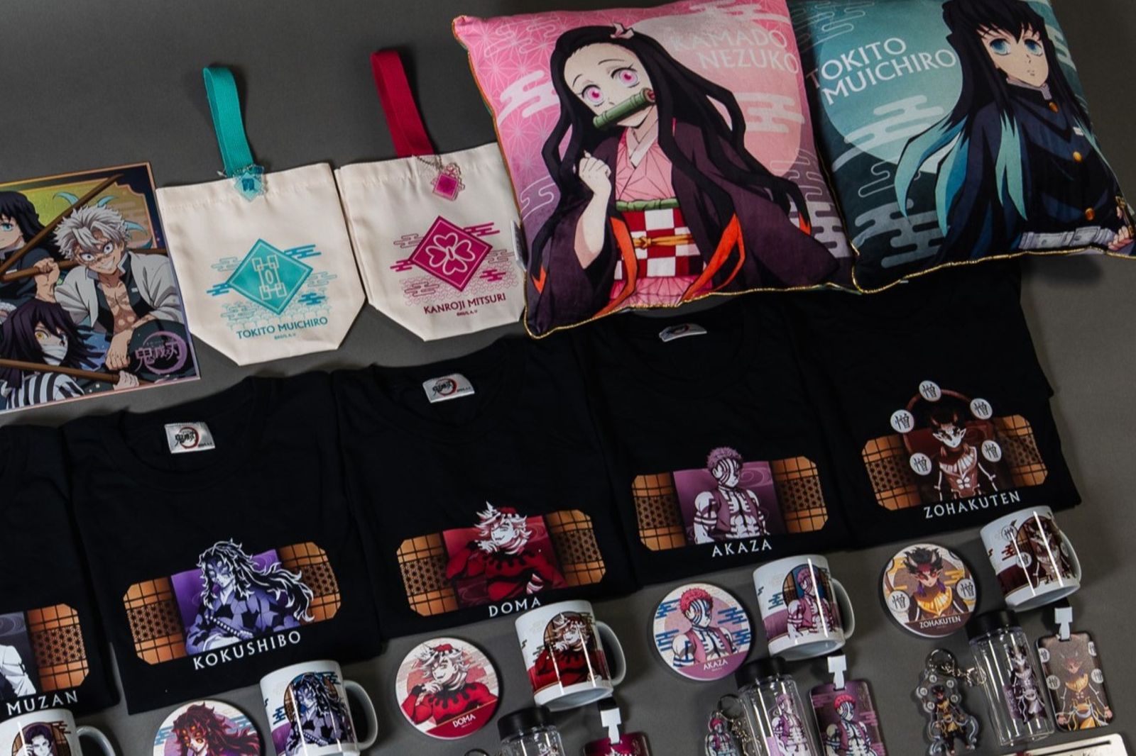 《鬼滅之刃》邁向無限城快閃店商品。木棉花提供