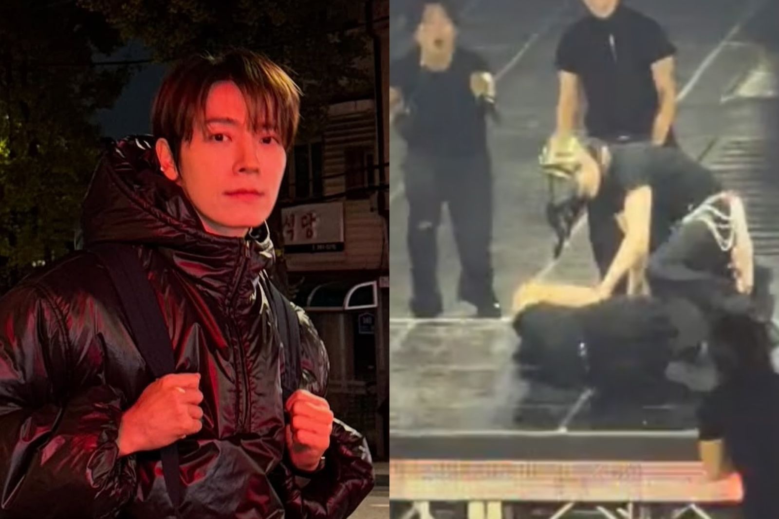 SJ東海演唱出意外「重摔躺地」!倒地聲超大 銀赫秒變臉確認團員狀況