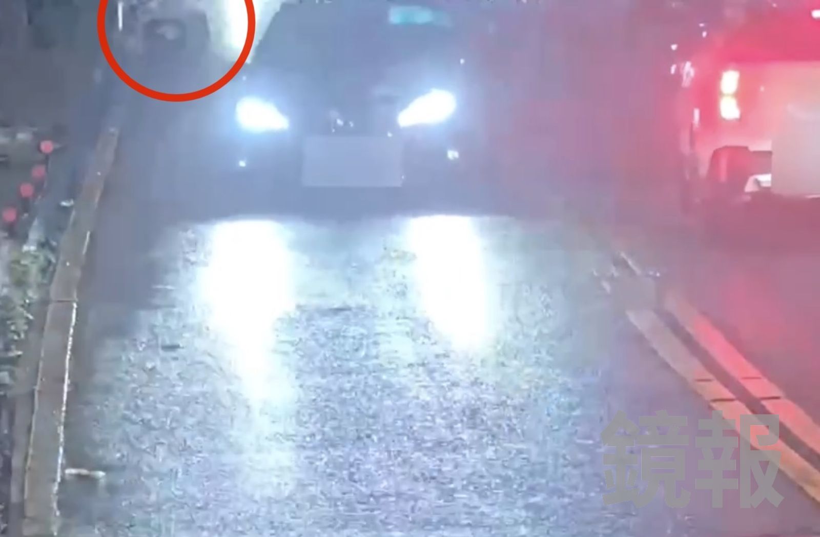 北市女童違規穿越基隆路搭公車　遭多元計程車擦撞送醫