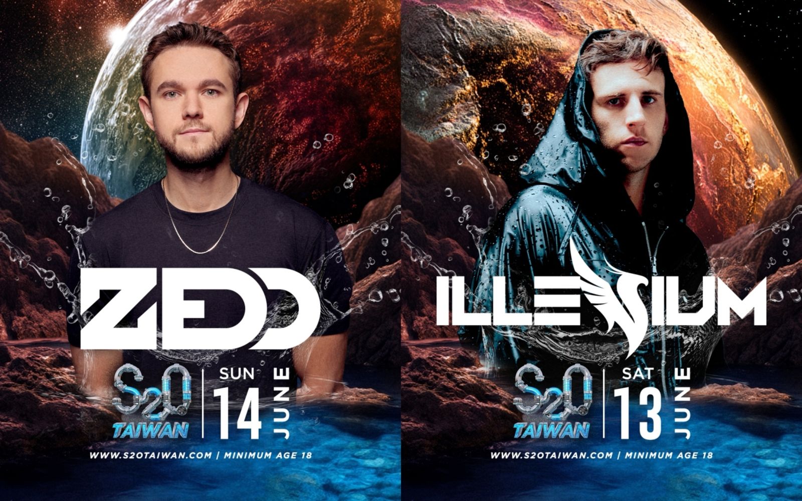 12組國際DJ齊炸台北!S2O超強卡司曝光 ZEDD、ILLENIUM雙天王降臨
