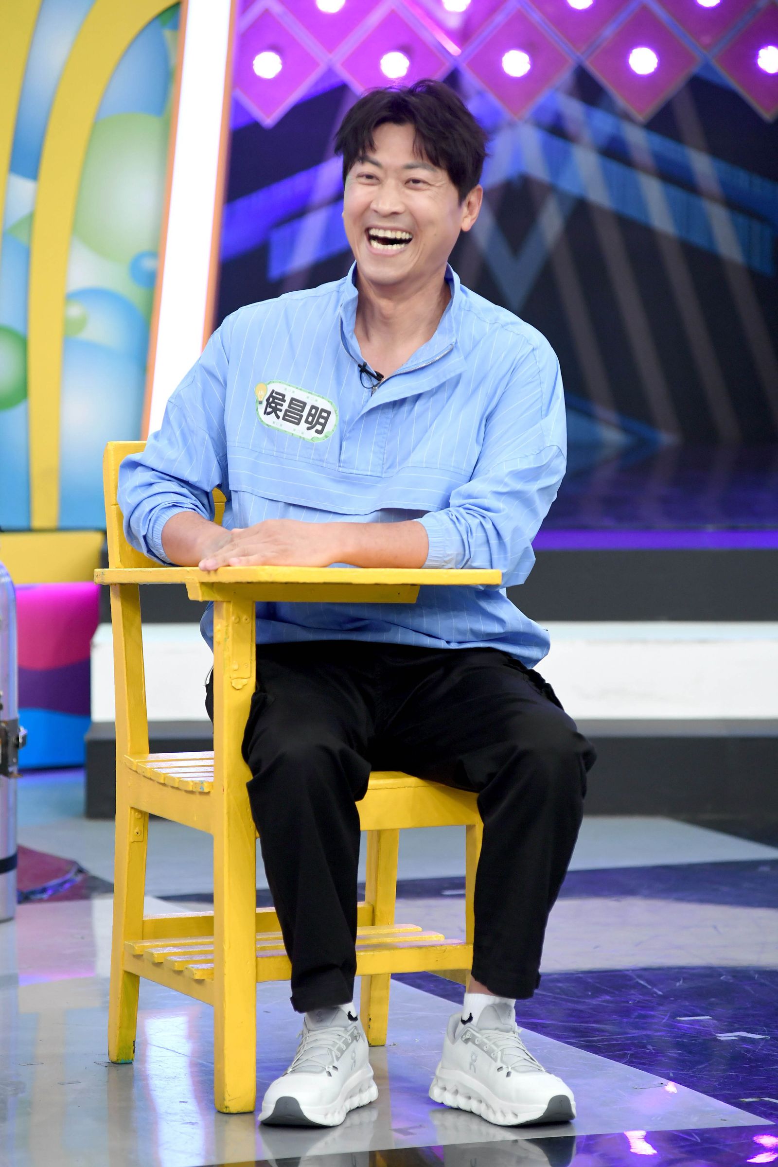 侯昌明在遊戲中直言「不敢對上為民哥」。華視提供